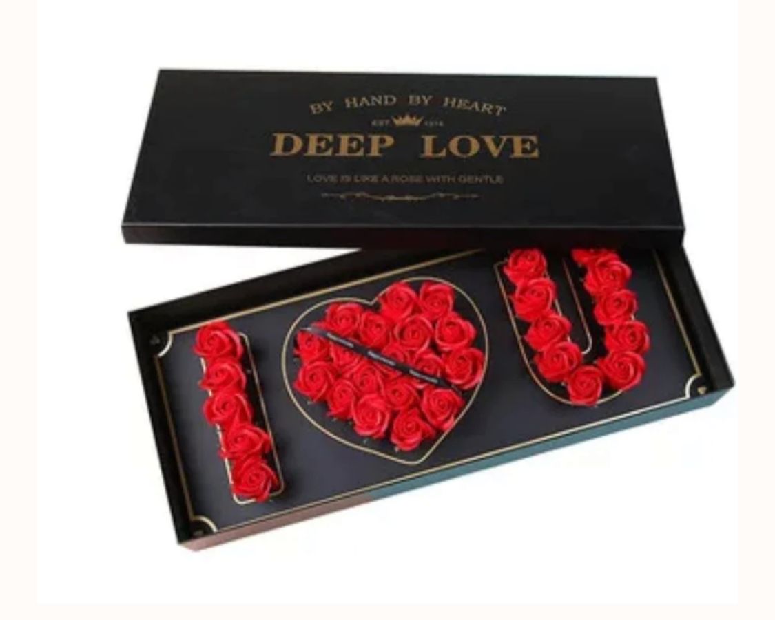 LOVE IS LIKE A ROSE GIFT BOX