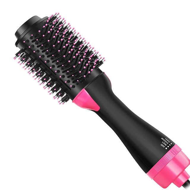 Amoyy Multifunctional Hair Volumizer Brush&Straightener